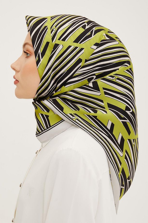 İpek Eşarp 2023/24 İlkbahar Yaz Sezonu 8911 58 - Twill (Tivil) İpek - 3
