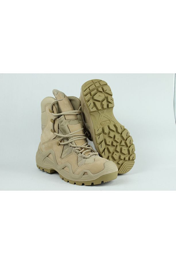 Mif Plus 1499 Hakiki Nubuk Deri Çift Yoğunluklu Enjeksiyon Taban Askeri Outdoor Tactical Bot - 5
