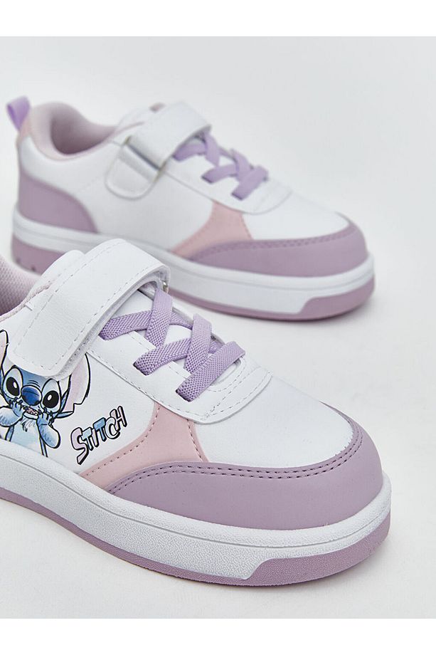 LCW STEPS Karişik Lilo ve Stitch Baskılı Kız Çocuk Spor Ayakkabı - 3