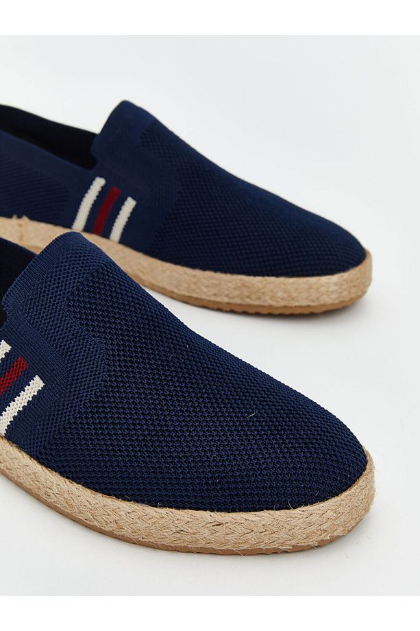 LCW STEPS Lacivert Hasır Tabanlı Erkek Espadril Ayakkabı - 3