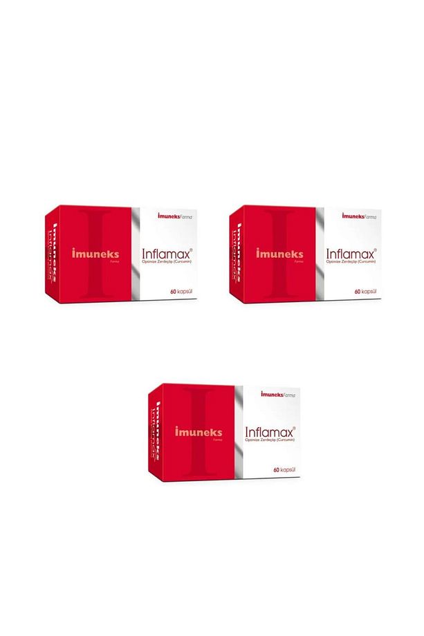 Inflamax Optimize Zerdeçöp 60 Kapsül 3 Adet - 1