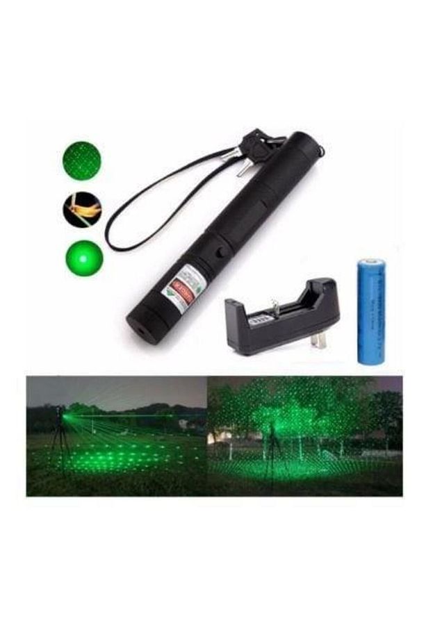 Single Sword Yeşil Laser Pointer (LAZER IŞARETLEYİCİ), Güçlü Ve Uzun Menzilli - 4