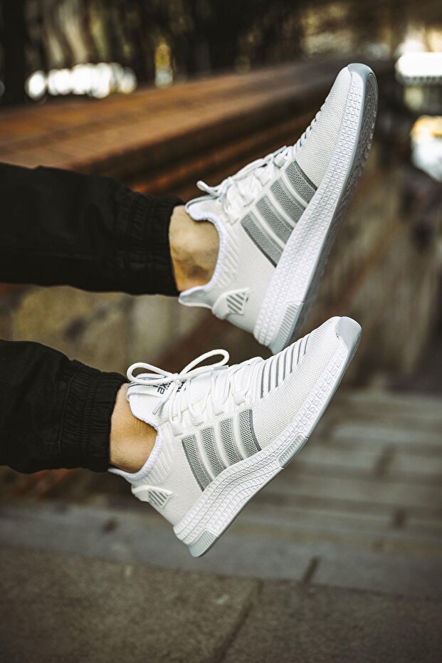 Ald Şerit Detaylı Kalın Taban Erkek Sneaker - 2