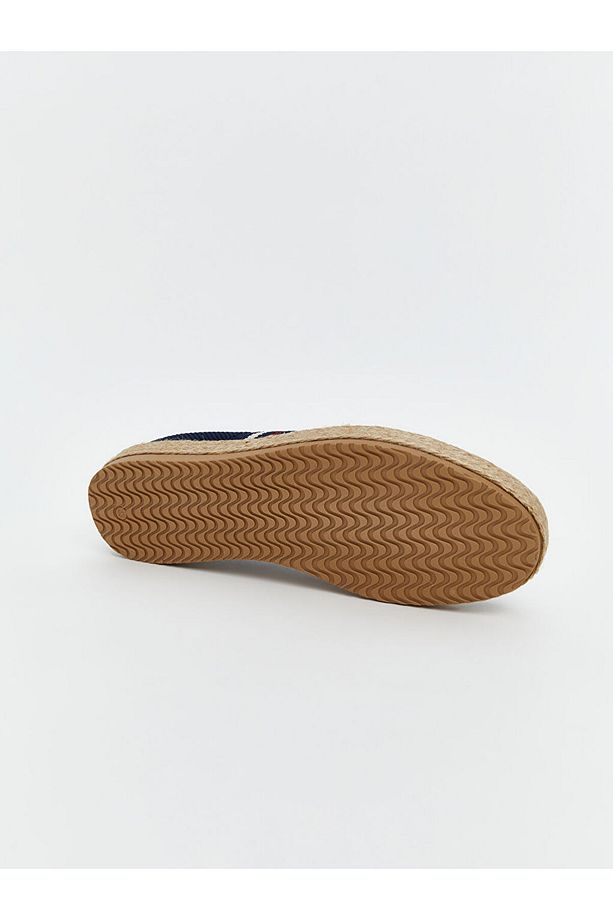 LCW STEPS Lacivert Hasır Tabanlı Erkek Espadril Ayakkabı - 4