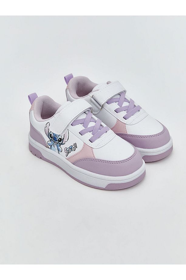 LCW STEPS Karişik Lilo ve Stitch Baskılı Kız Çocuk Spor Ayakkabı - 1