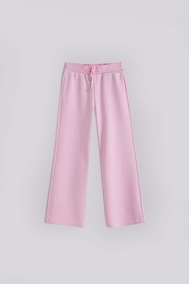 Kız Çocuk Pembe Eşofman Altı - 5