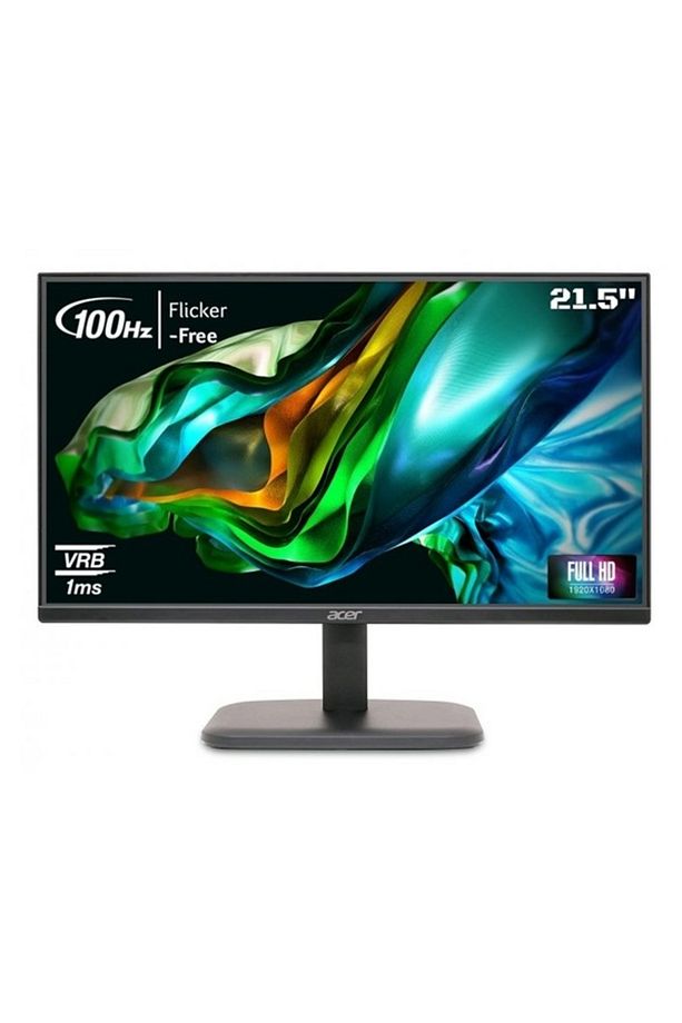 Ek220qh3bi Monitör 21.5" Fhd Kenar Çerçevesiz Va 1920x1080 100hz 1ms 1vga 1hdmı Vesa Freesync - 1