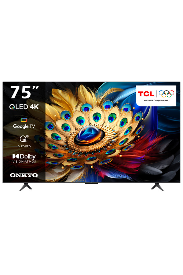 75C655 75" 190 Ekran Uydu Alıcılı 4K Ultra HD Google Smart QLED TV - 1