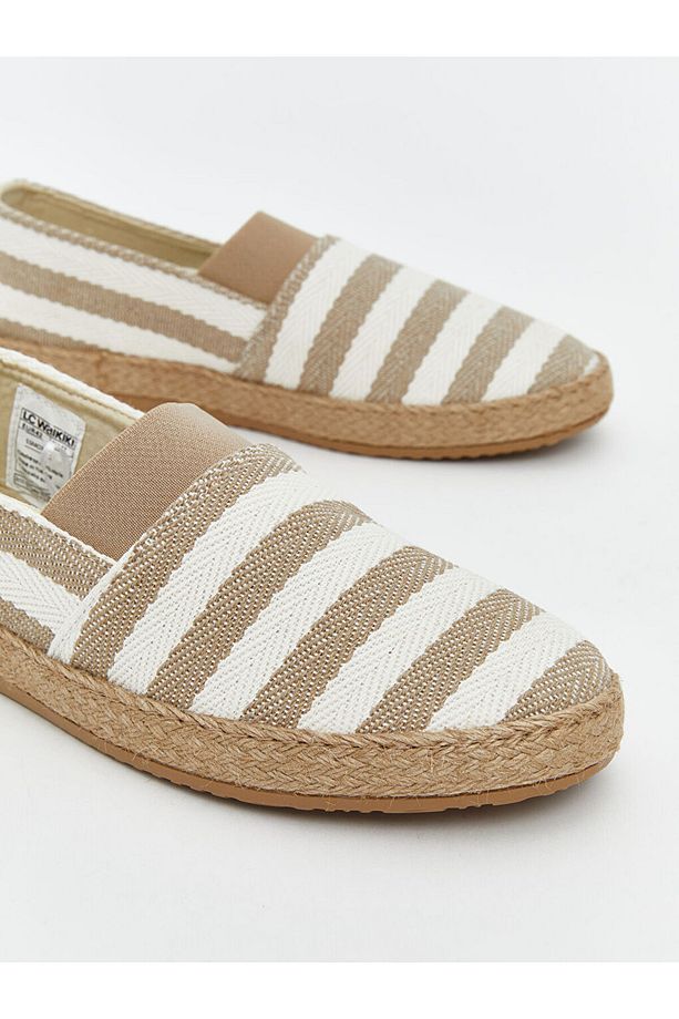 LCW STEPS Bej Hasır Tabanlı Erkek Espadril Ayakkabı - 3