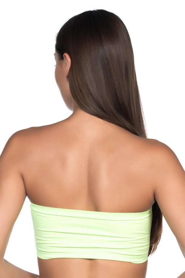 Green Mi 4002 Soft Strapless Bustier - 3