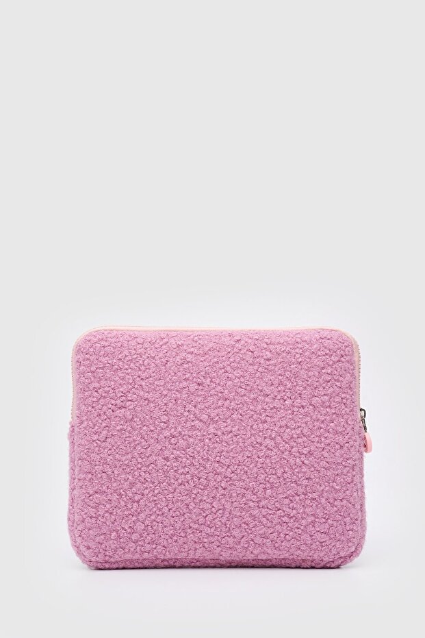 حافظة تيدي بير للكمبيوتر اللوحي مقاس 10 بوصة و11 بوصة متوافقة مع اللون الوردي - 5