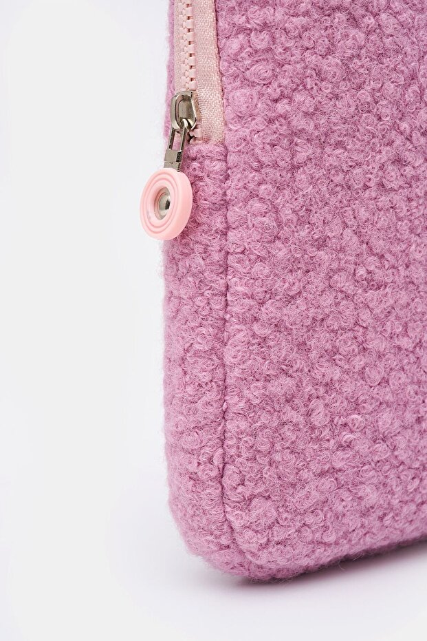 حافظة تيدي بير للكمبيوتر اللوحي مقاس 10 بوصة و11 بوصة متوافقة مع اللون الوردي - 8