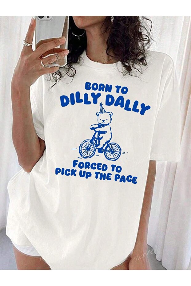Unisex White Oversize Cut 100% Organic Cotton T-Shirt