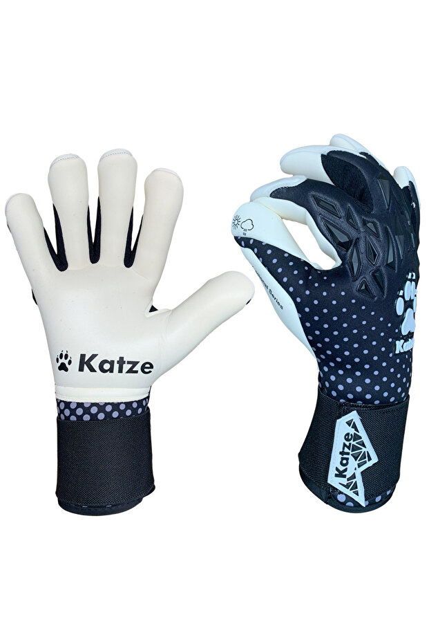 Eagle Kaleci Eldiveni Siyah Beyaz - 4