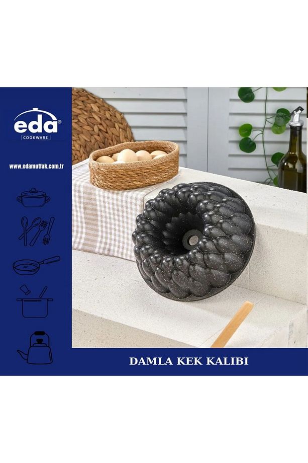 Damla Granit Döküm Kek Kalıbı ZK-939 - 4