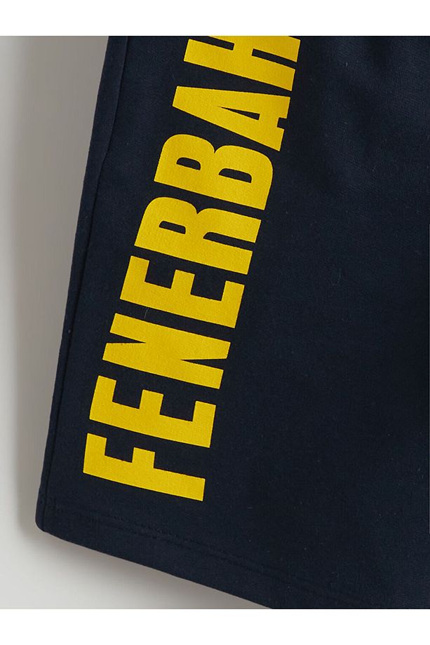 LCW Kids Fenerbahçe Baskılı Erkek Çocuk Tişört ve Şort 2'li - 6