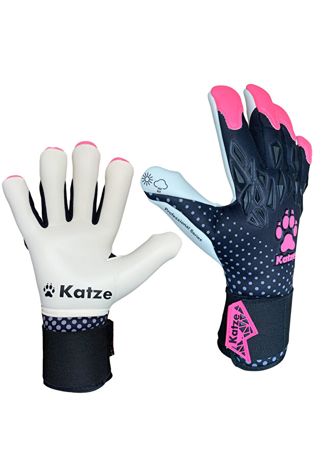 Eagle Kaleci Eldiveni Siyah Pembe - 2