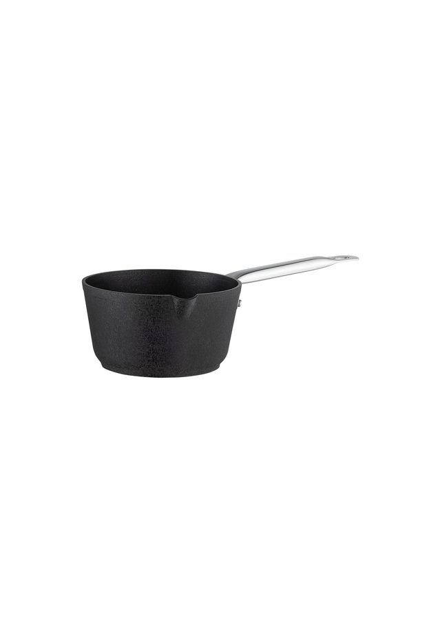 Noir Titanium Milk Jug - Black - 16 cm