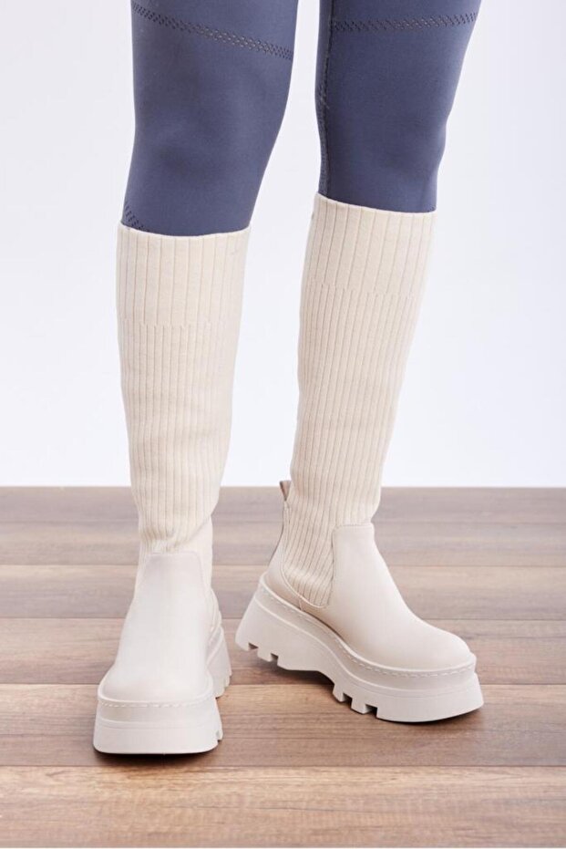 Streç Kadın Çizme - 4