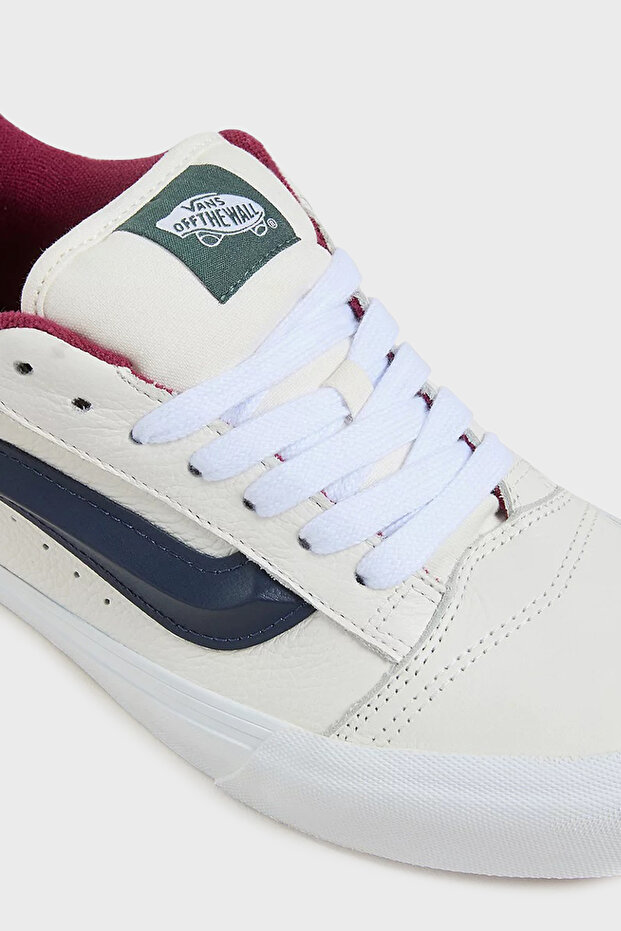 Knu Skool Deri Logolu Sneaker Ayakkabı Unisex AYAKKABI VN000D22WTM1 - 4