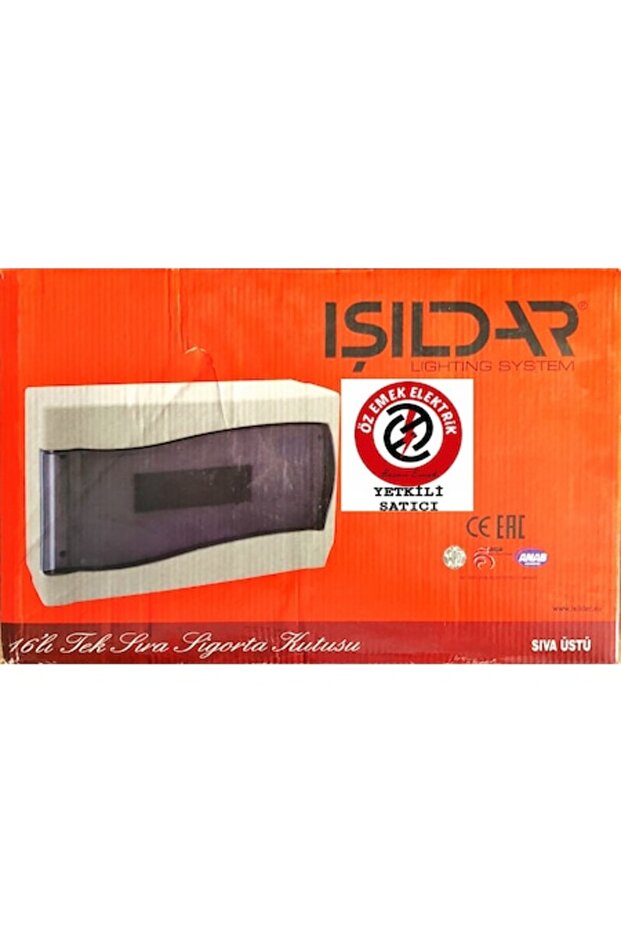 IŞILDAR 16LI صندوق الصمامات المثبت على السطح HELOJEN مجاني 2024