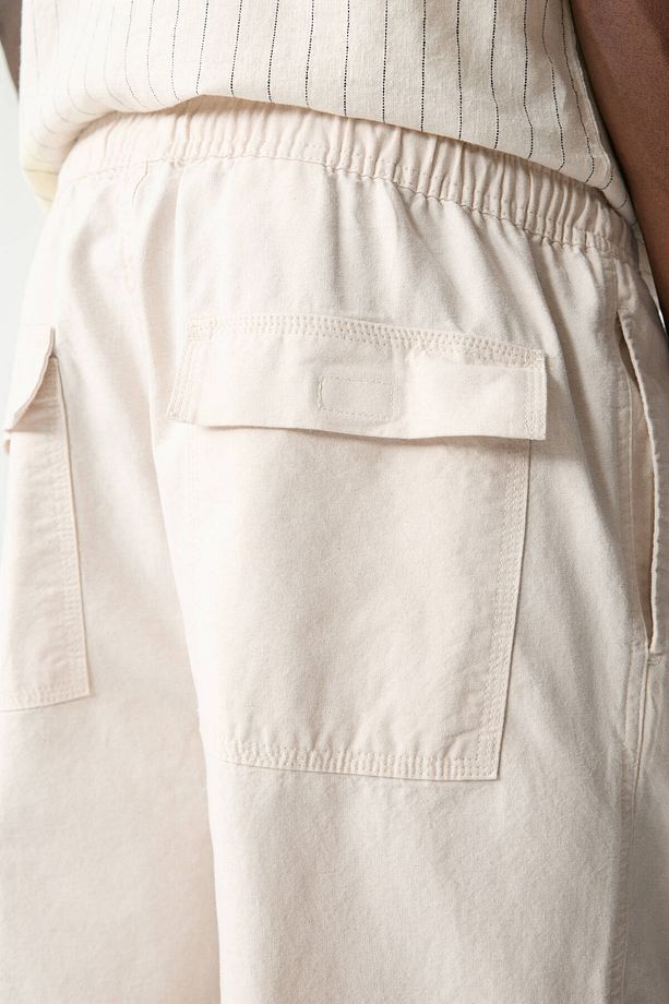 Dokulu jogger pantolon - 3