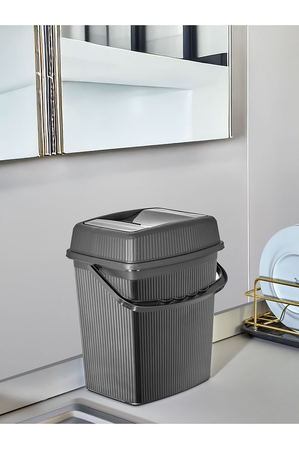 Taşımalı Mutfak Banyo Çöp Kovası 5 Litre - 1