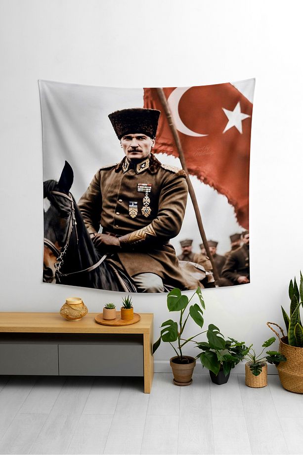 MUSTAFA KEMAL ATATÜRK DUVAR ÖRTÜSÜ VE DUVAR HALISI - 1