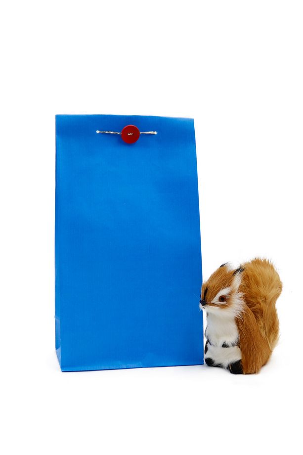 15x29x8 Cm Mavi Renkli Kese Kağıdı 10 Adet, Hediyelik Poşet, Hediye Kutusu - 2