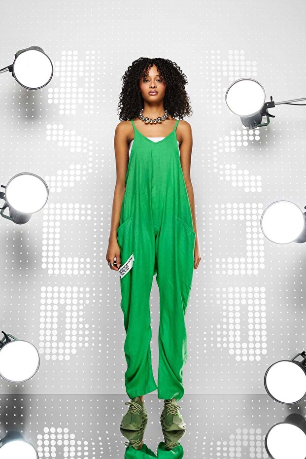 Kadin Çimen Tulum 15389 - 2