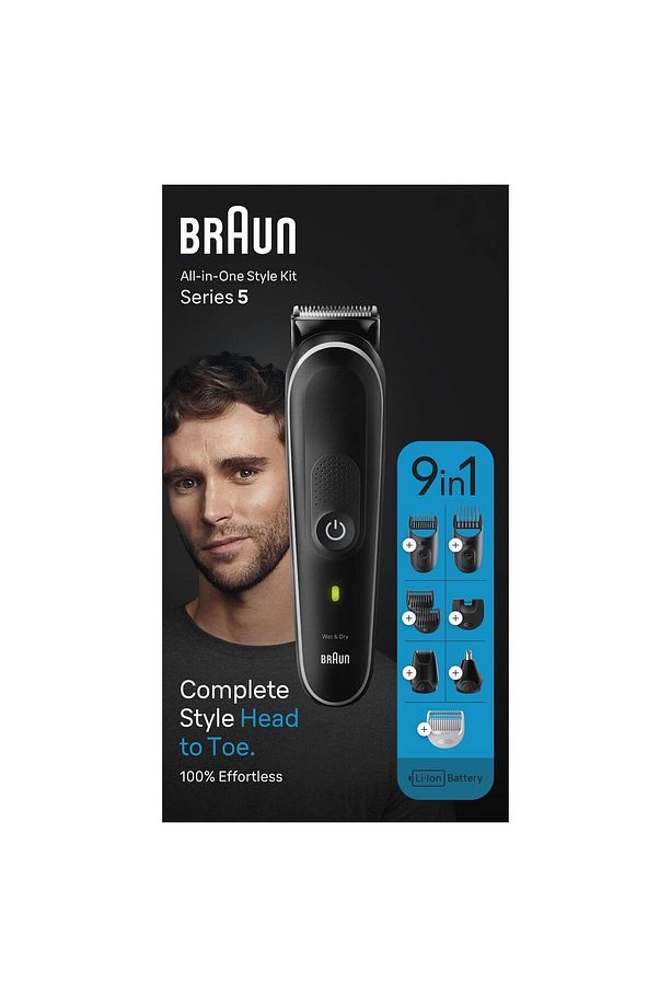 Series 5 Mgk5420 Hepsi Bir Arada Şekillendirme Seti, 9’u 1 Arada Erkek Bakım Kiti - 6