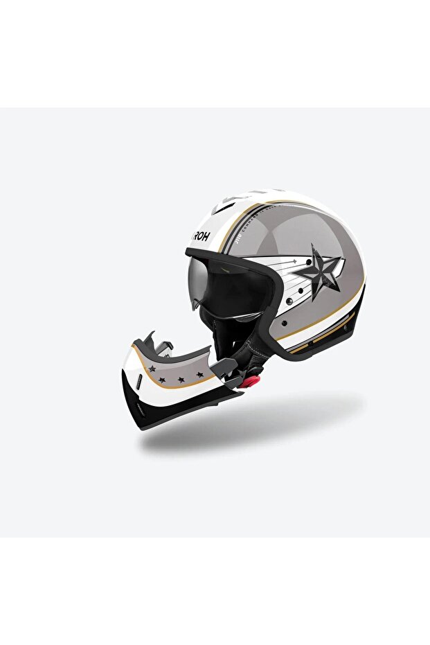 J 110 Command Gold Glıtter Kask - 4
