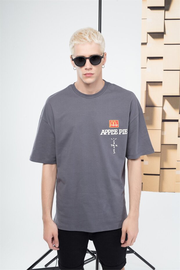 Men's Applepie Cactusjack Anthracite T-Shirt