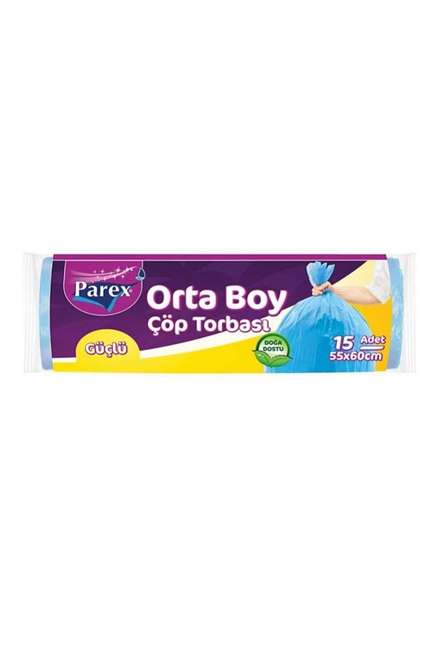 Güçlü Çöp Torbası Orta Boy 10 Pkt - 1