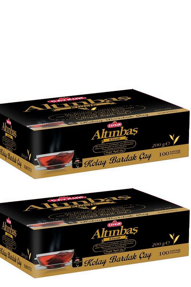Altınbaş Bardak Poşet Çay 2 gr 100lü 2 Paket - 1