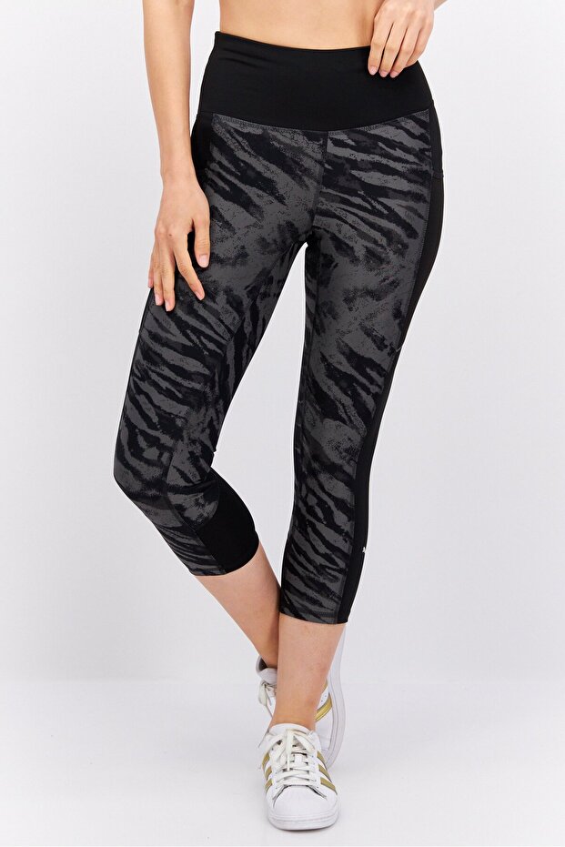 Women Sportswear Fit Pull On Training Leggings, Black