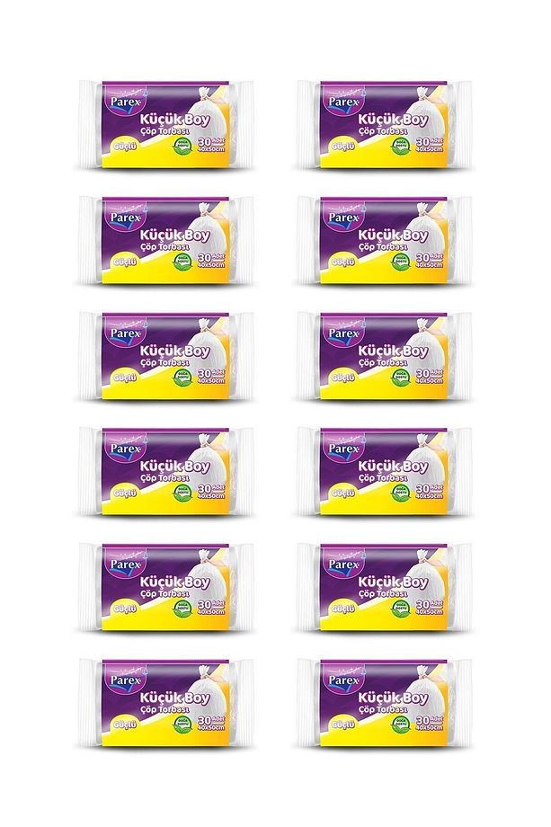Güçlü Çöp Torbası Mini Boy 12 Adet - 1
