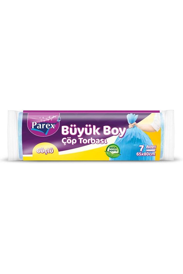 Güçlü Çöp Torbası Büyük Boy 7 Adet - 1