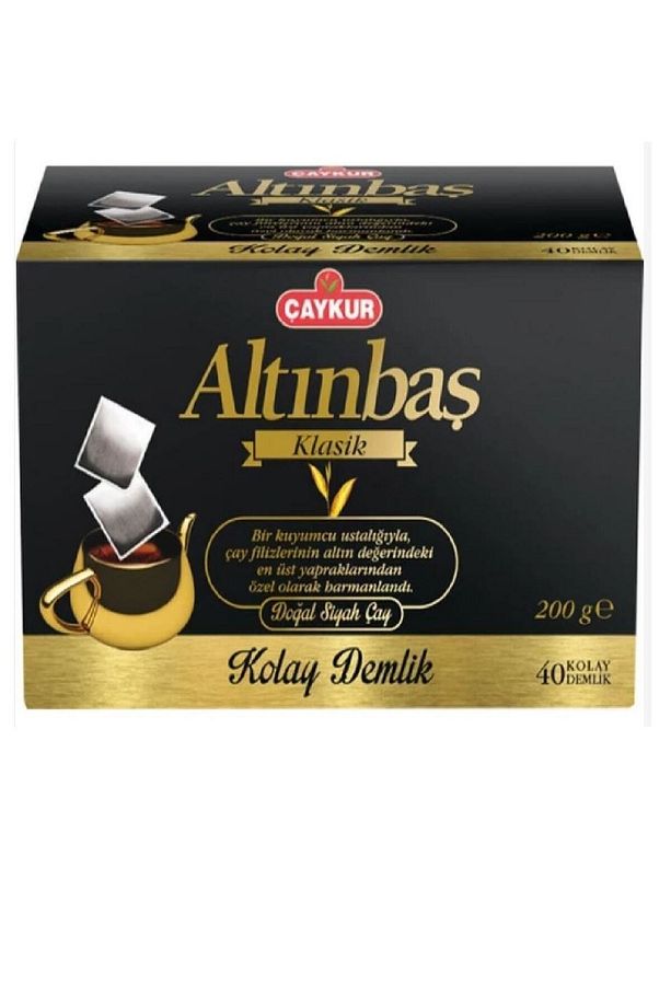 Altınbaş Demlik Poşet Çay Sade 40*5gr 200gr 1 Paket - 1