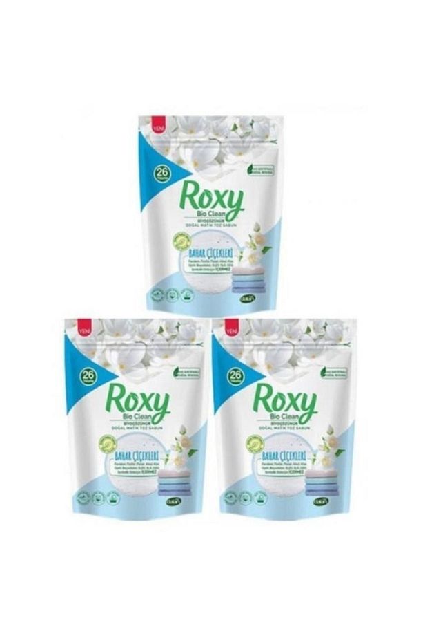 Roxy Bio Clean Bahar Çiçekleri Toz Sabun 3 X 800 G - 1