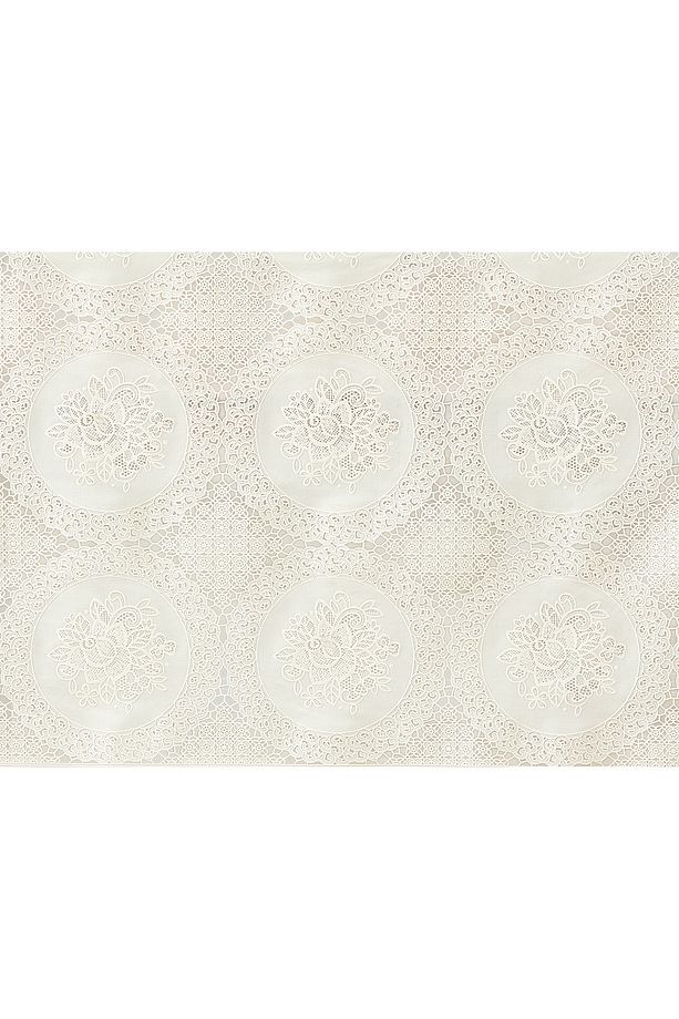 Roni Pvc Masa Örtüsü - Ekru/ekru - 140x200 Cm - 3