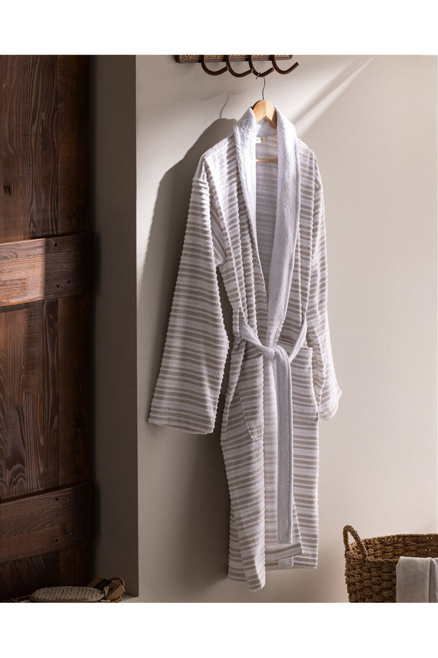 Pile Hamam Unisex Bornoz - 1