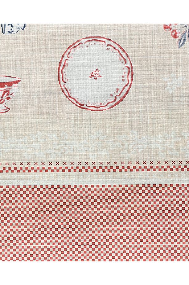 Mavel Pvc Masa Örtüsü - Bej - 140x140 cm - 3