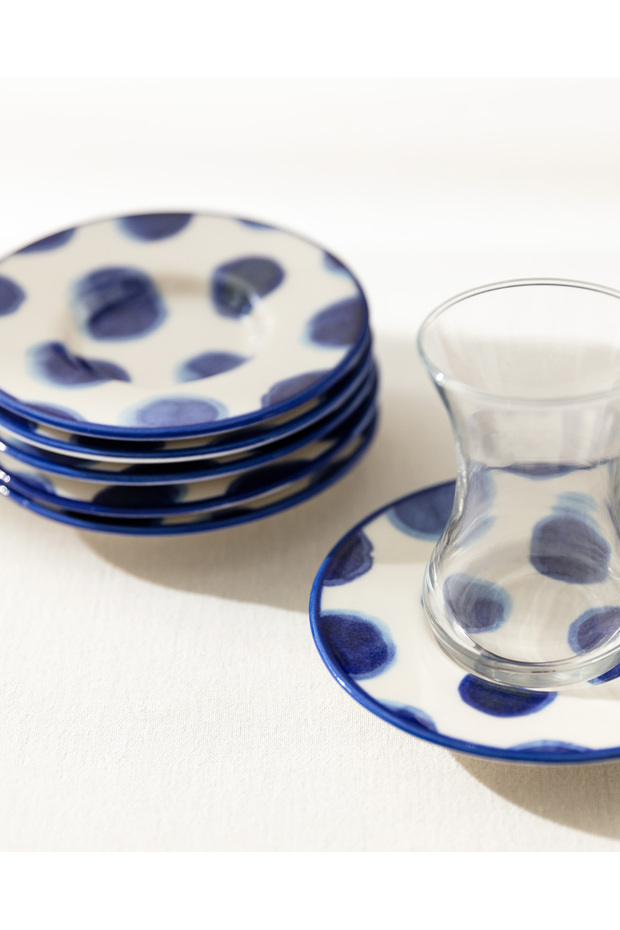 Luxe Rond 6-Piece Tea Plate Set