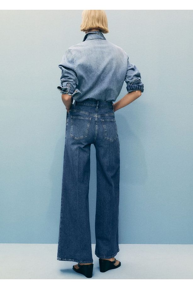 Yüksek belli Wideleg jean - 4