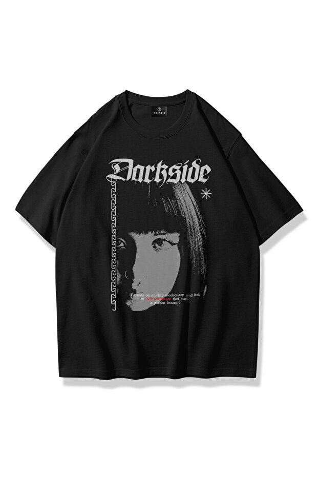 تيشيرت Darkside للجنسين باللون الأسود