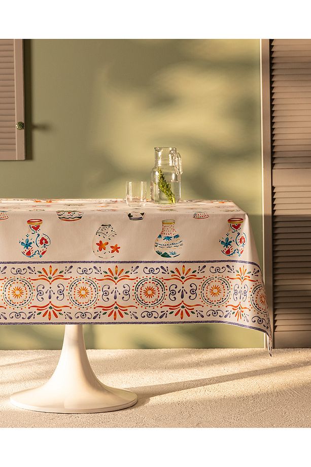 Lendina Pvc Masa Örtüsü - Renkli - 140x200 Cm - 1