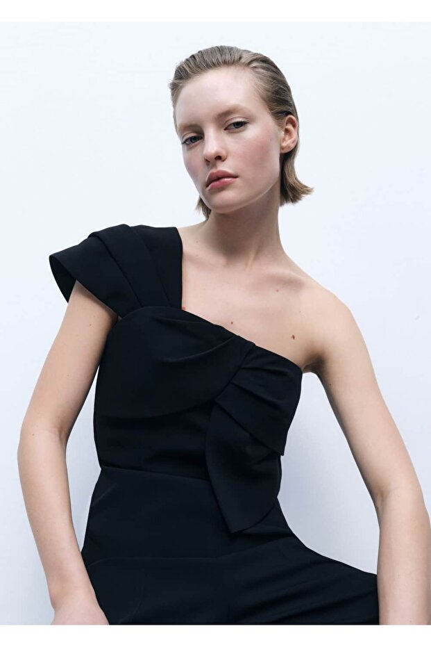 Uzun dökümlü yaka tulum - 1