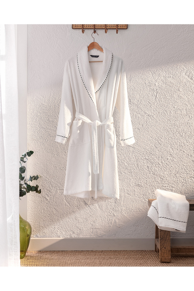 Jack Şalyaka Unisex Bornoz Set - 1