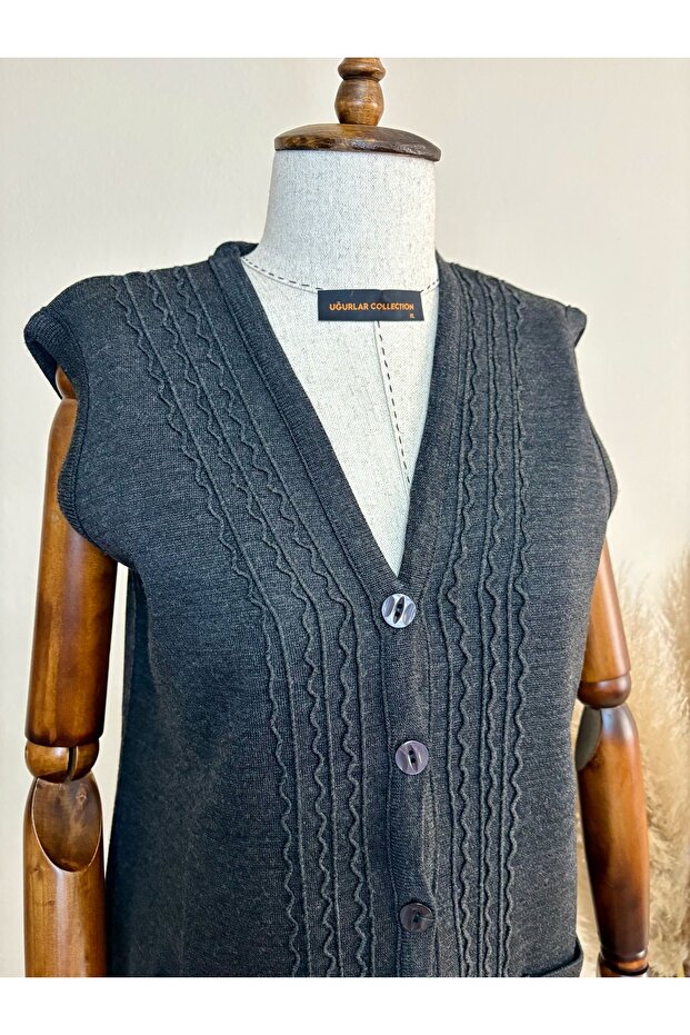 Çelik Örme Yelek - 2